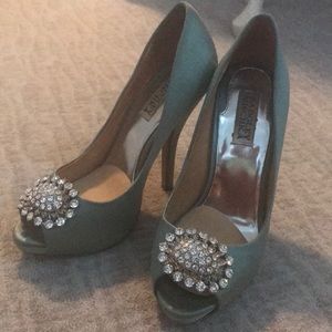 Badgley Mischka Peep Toe Heels